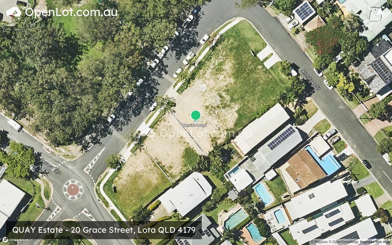Satellite image for QUAY Estate - 20 Grace Street, Lota QLD 4179