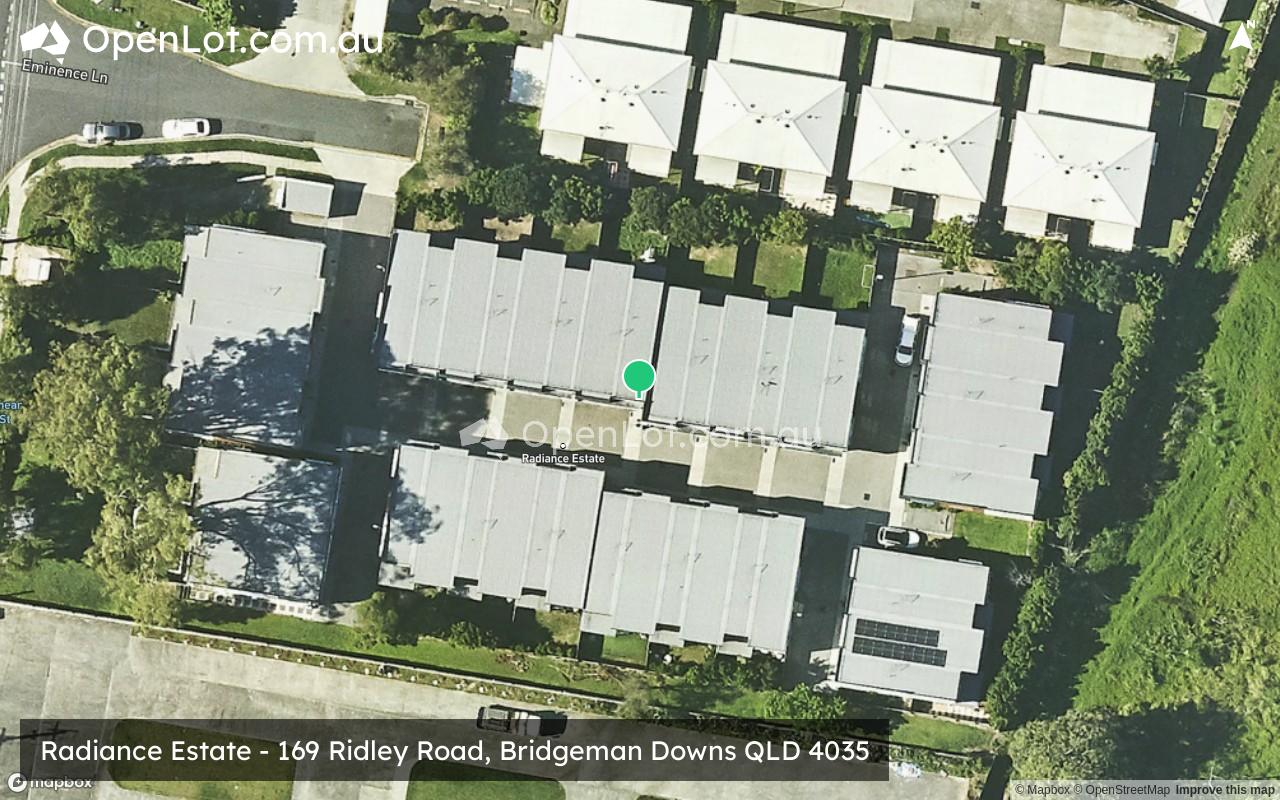 Satellite image for Radiance Estate - 169 Ridley Road, Bridgeman Downs QLD 4035