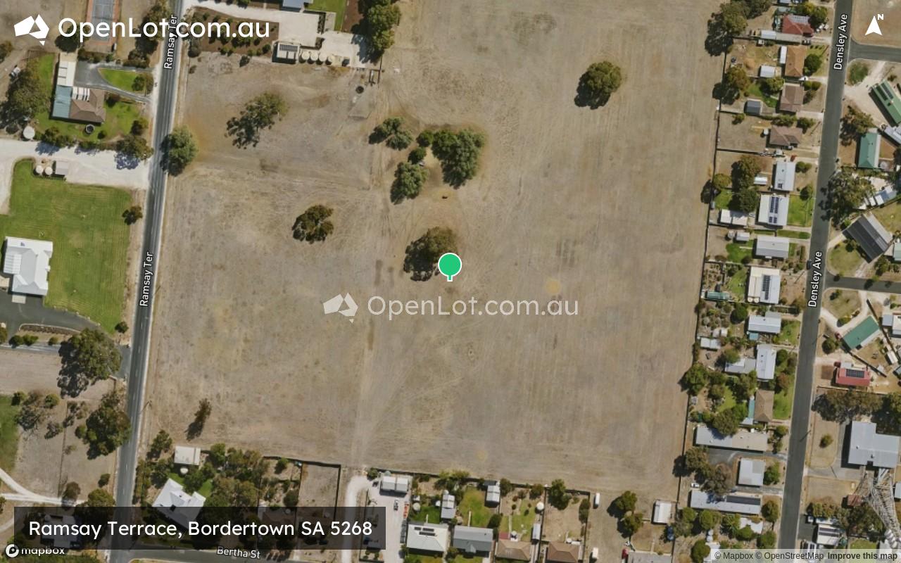 Satellite image for Ramsay Terrace, Bordertown SA 5268