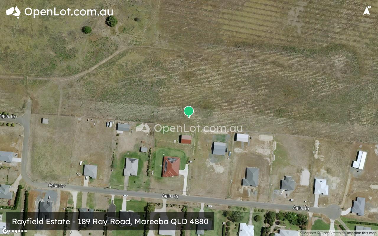Satellite image for Rayfield Estate - 189 Ray Road, Mareeba QLD 4880