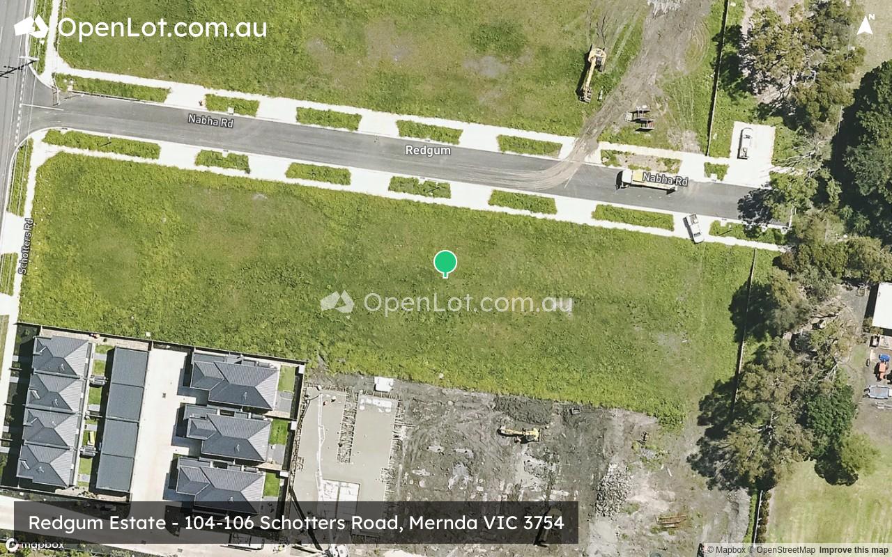 Satellite image for Redgum Estate - 104-106 Schotters Road, Mernda VIC 3754