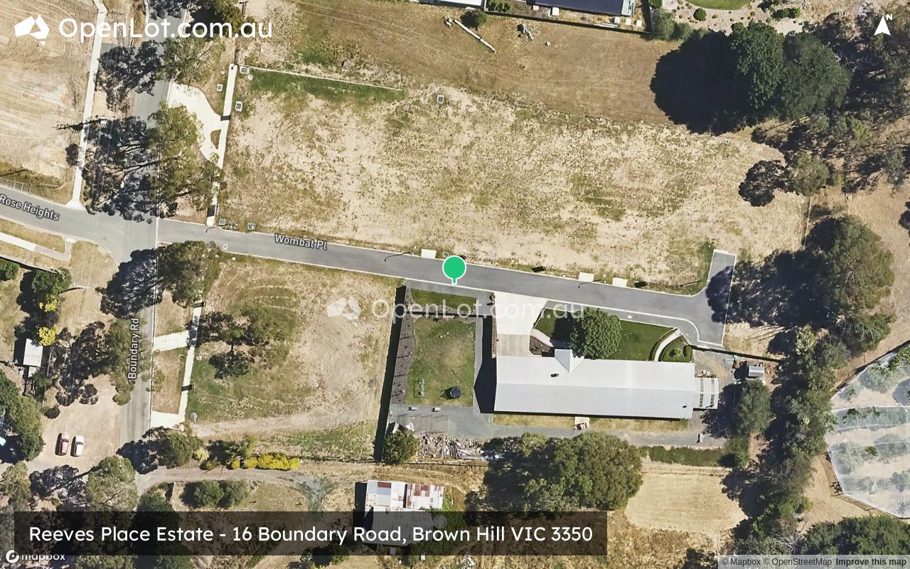 Satellite image for Reeves Place Estate - 16 Boundary Road, Brown Hill VIC 3350