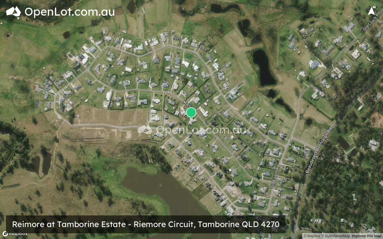 Satellite image for Reimore at Tamborine Estate - Riemore Circuit, Tamborine QLD 4270