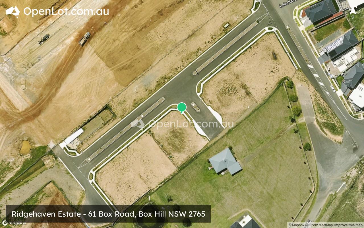 Satellite image for Ridgehaven Estate - 61 Box Road, Box Hill NSW 2765