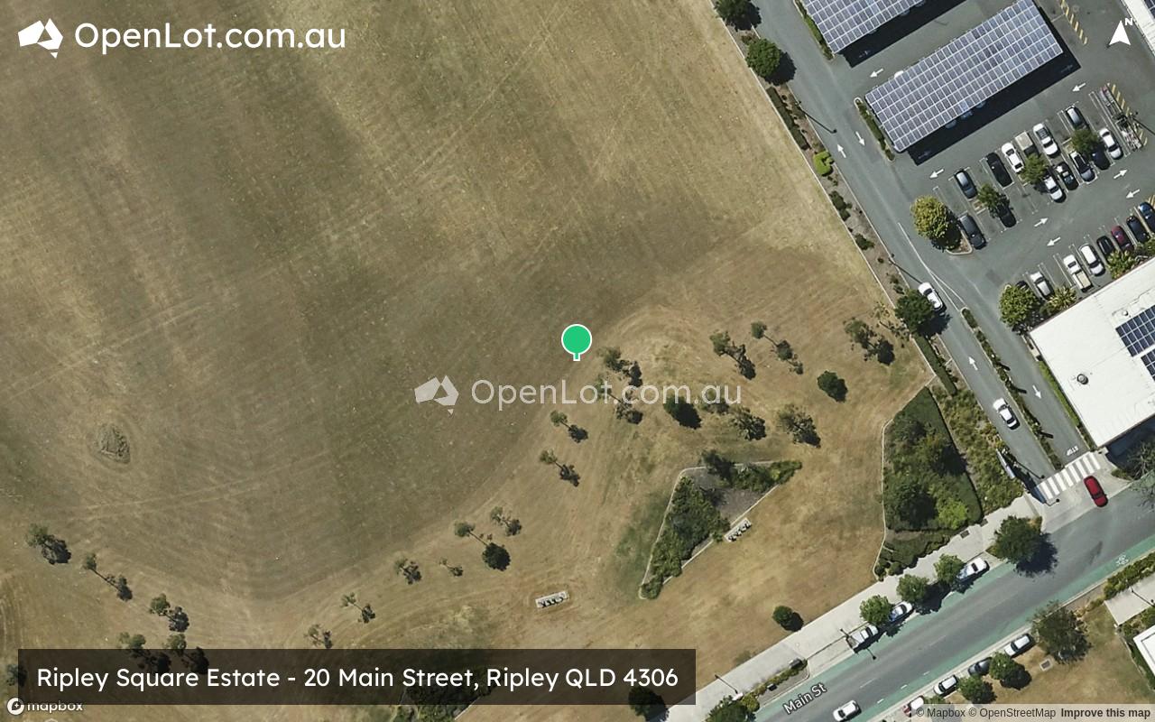 Satellite image for Ripley Square Estate - 20 Main Street, Ripley QLD 4306