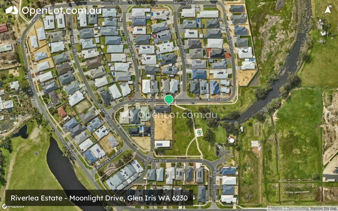 Satellite image for Riverlea Estate - Moonlight Drive, Glen Iris WA 6230