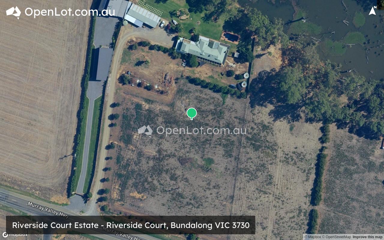 Satellite image for Riverside Court Estate - Riverside Court, Bundalong VIC 3730