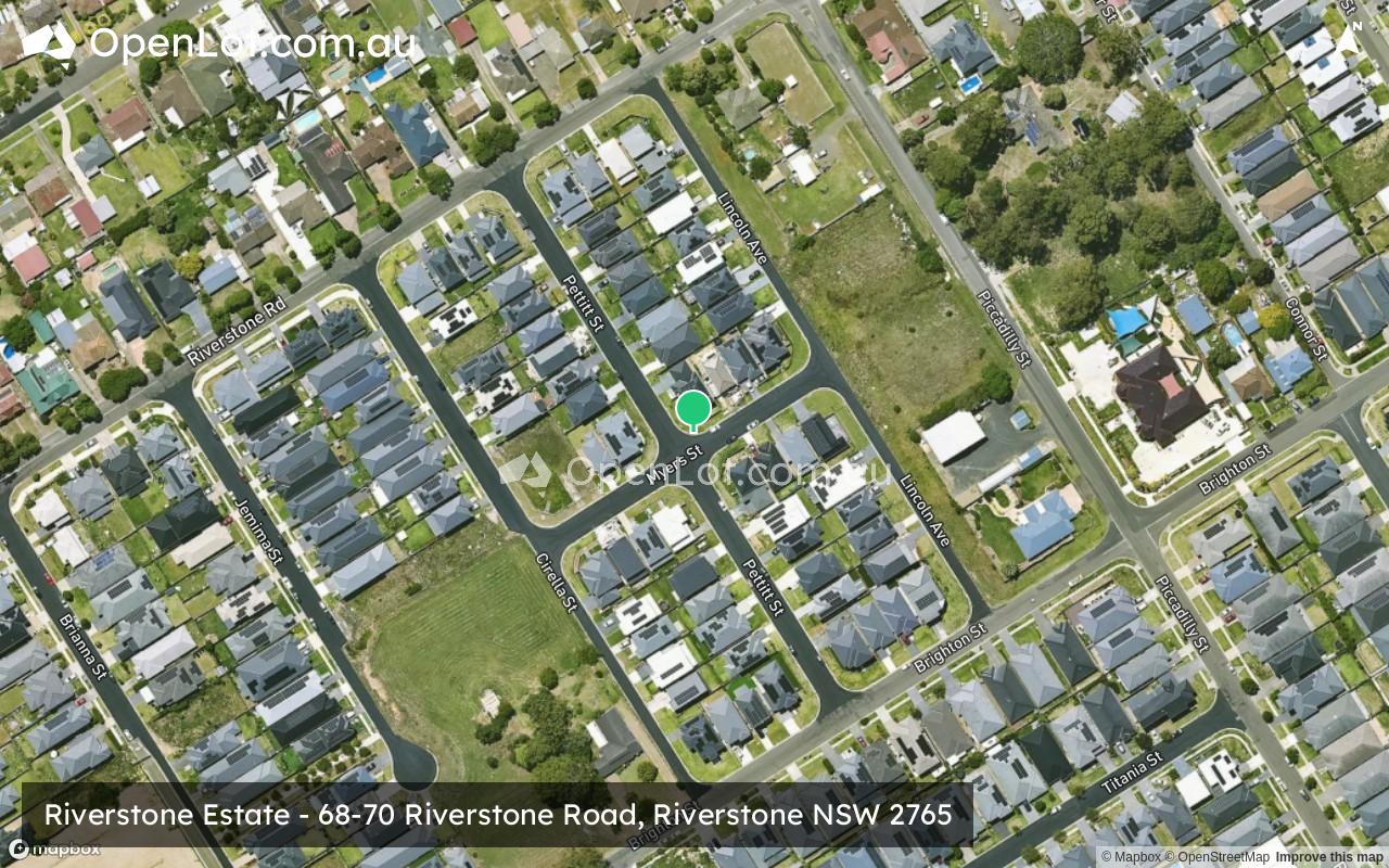 Satellite image for Riverstone Estate - 68-70 Riverstone Road, Riverstone NSW 2765