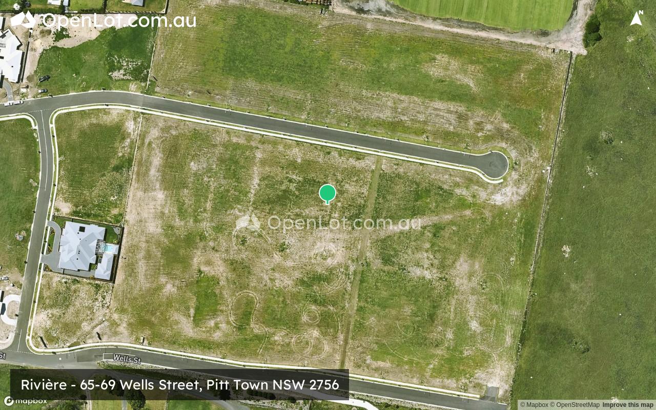Satellite image for Rivière - 65-69 Wells Street, Pitt Town NSW 2756