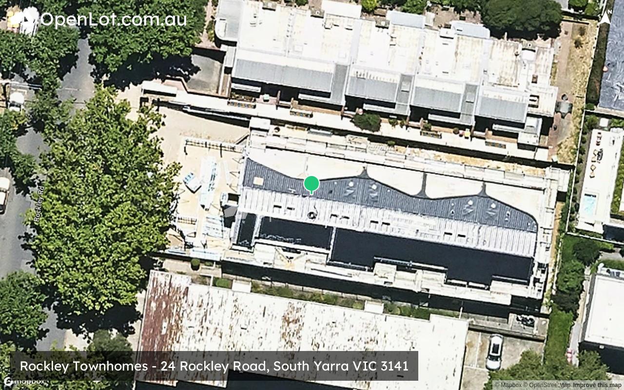 Satellite image for Rockley Townhomes - 24 Rockley Road, South Yarra VIC 3141