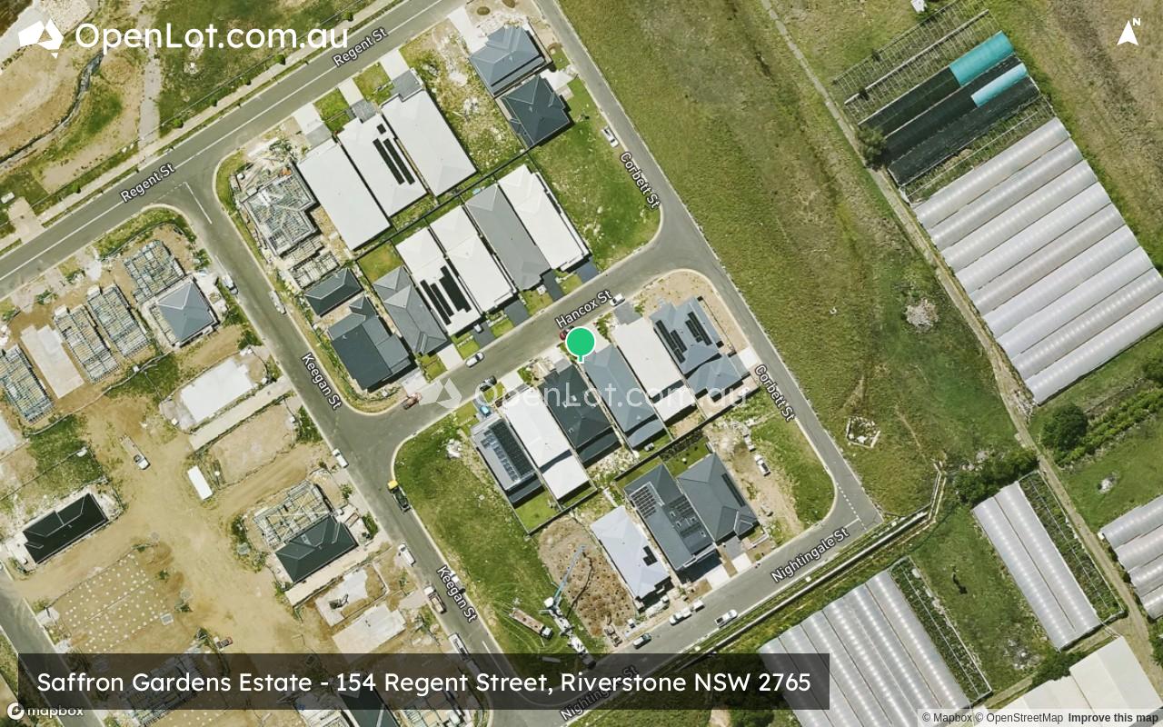Satellite image for Saffron Gardens Estate - 154 Regent Street, Riverstone NSW 2765