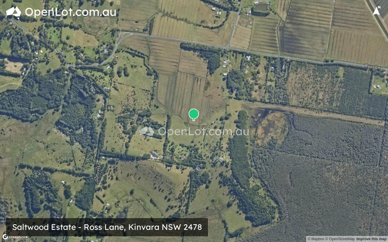 Satellite image for Saltwood Estate - Ross Lane, Kinvara NSW 2478