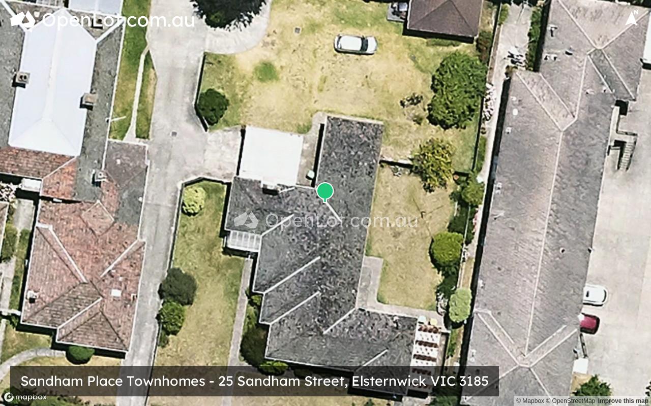 Satellite image for 25 Sandham Street, Elsternwick VIC 3185