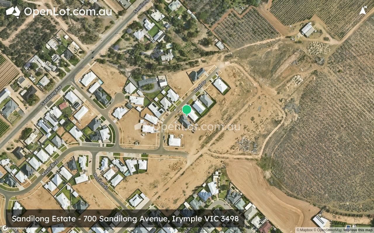 Satellite image for Sandilong Estate - 700 Sandilong Avenue, Irymple VIC 3498