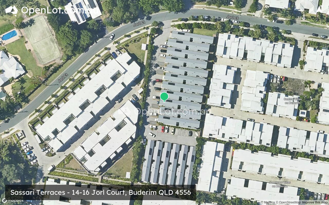 Satellite image for Sassari Terraces - 14-16 Jorl Court, Buderim QLD 4556