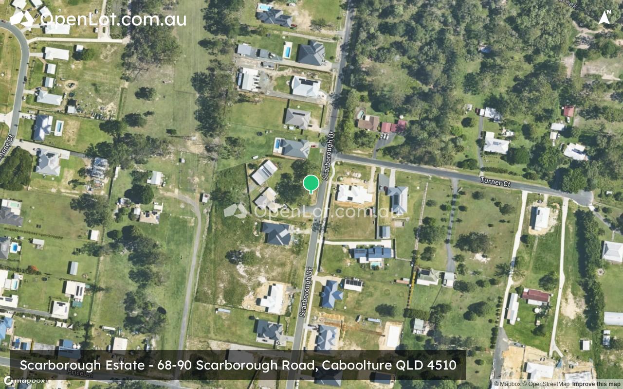 Satellite image for Scarborough Estate - 68-90 Scarborough Road, Caboolture QLD 4510