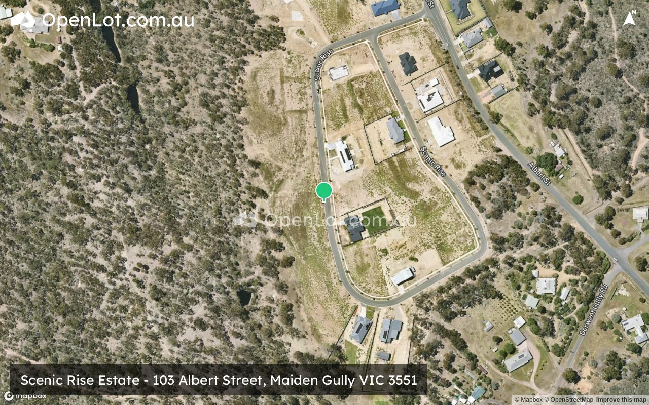 Satellite image for Scenic Rise Estate - 103 Albert Street, Maiden Gully VIC 3551