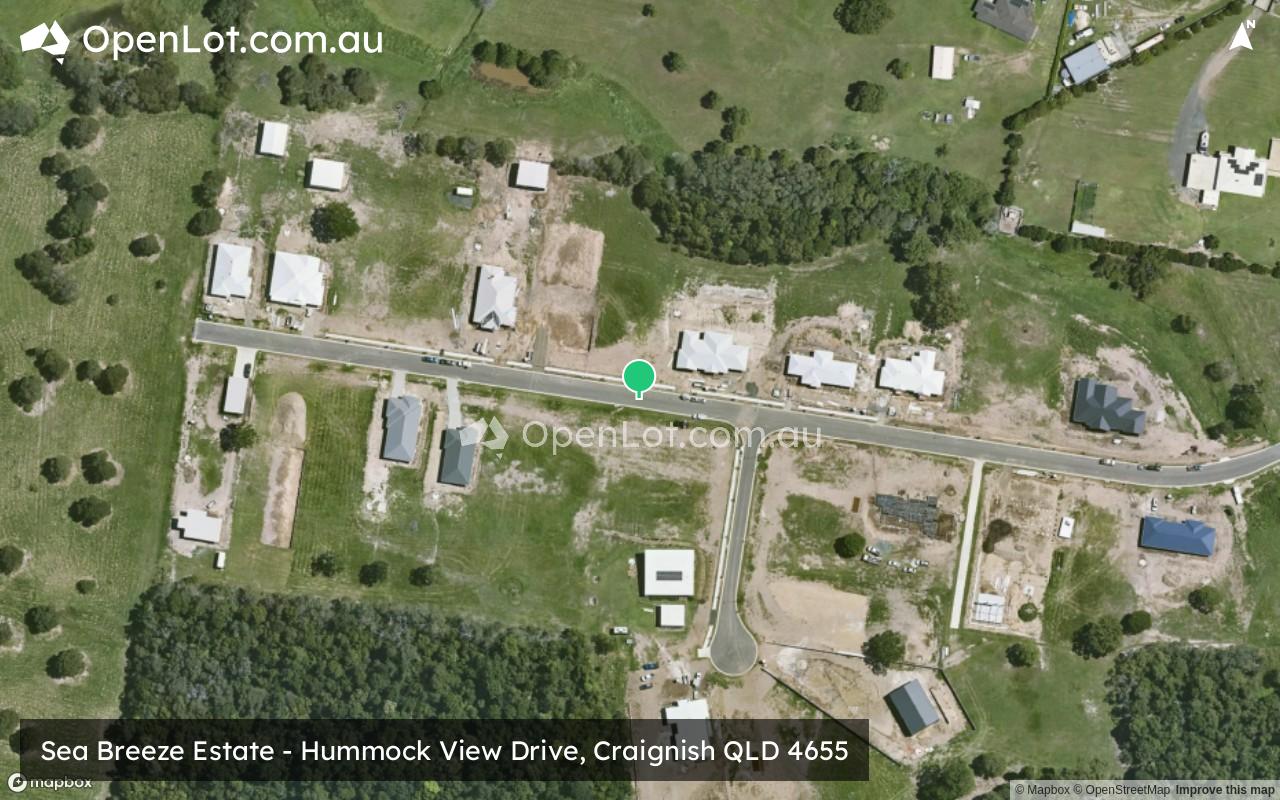 Satellite image for Sea Breeze Estate - Hummock View Drive, Craignish QLD 4655