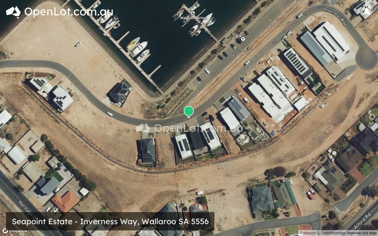 Satellite image for Seapoint Estate - Inverness Way, Wallaroo SA 5556