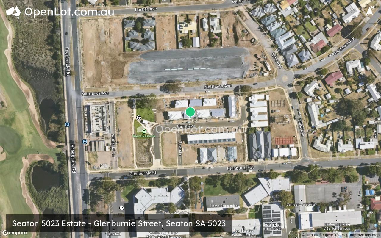 Satellite image for Seaton 5023 Estate - Glenburnie Street, Seaton SA 5023