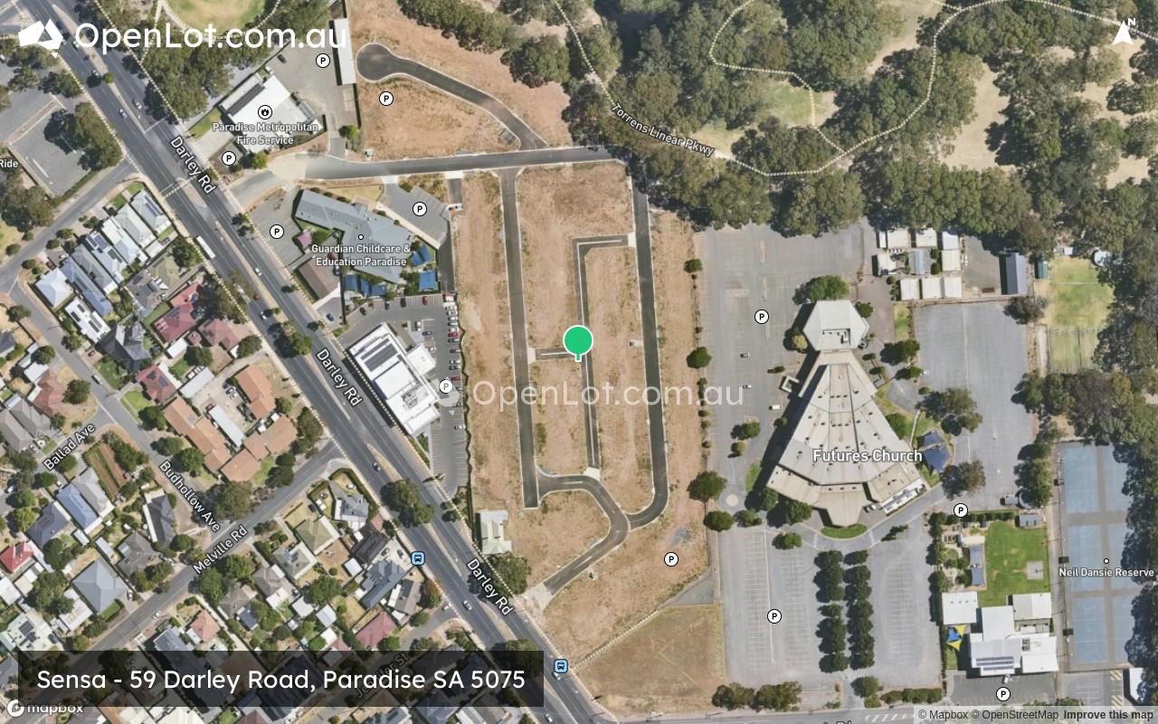 Satellite image for Sensa - 59 Darley Road, Paradise SA 5075