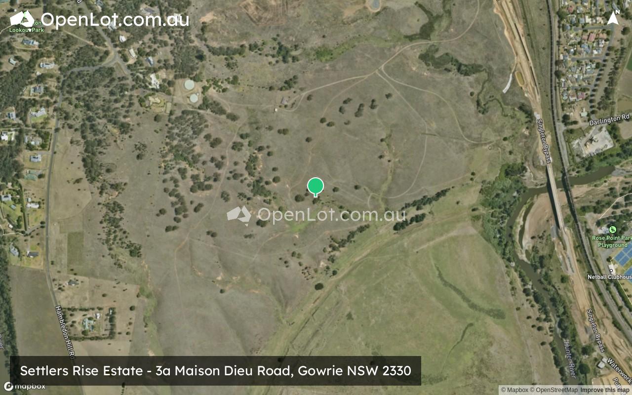 Satellite image for Settlers Rise Estate - 3a Maison Dieu Road, Gowrie NSW 2330