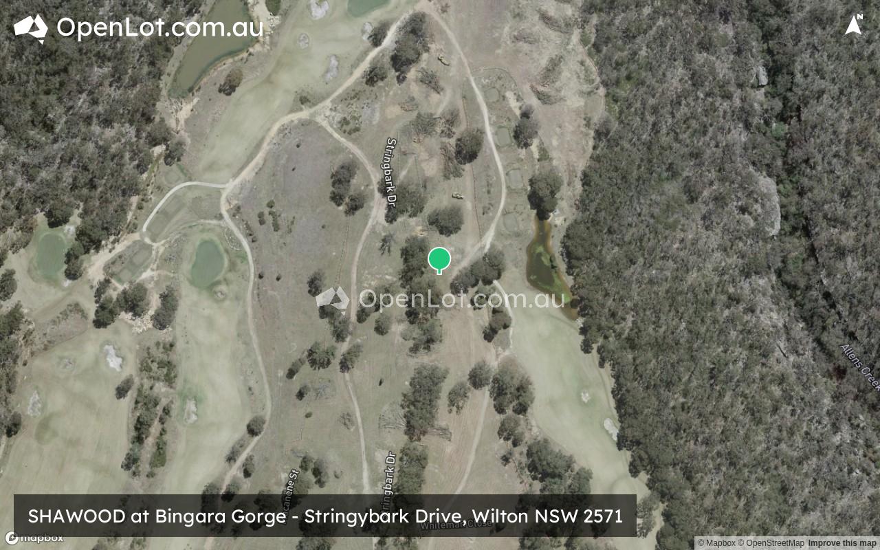Satellite image for SHAWOOD at Bingara Gorge - Stringybark Drive, Wilton NSW 2571