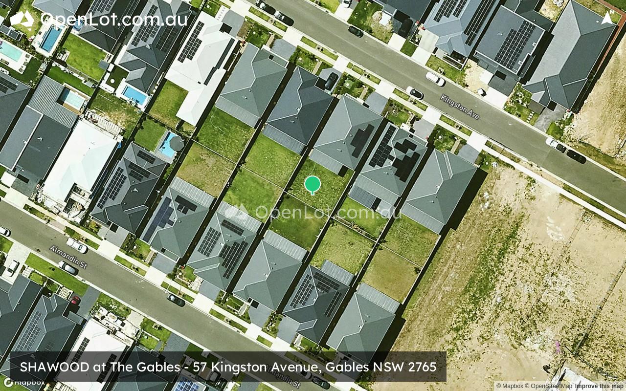 Satellite image for SHAWOOD at The Gables - 57 Kingston Avenue, Gables NSW 2765
