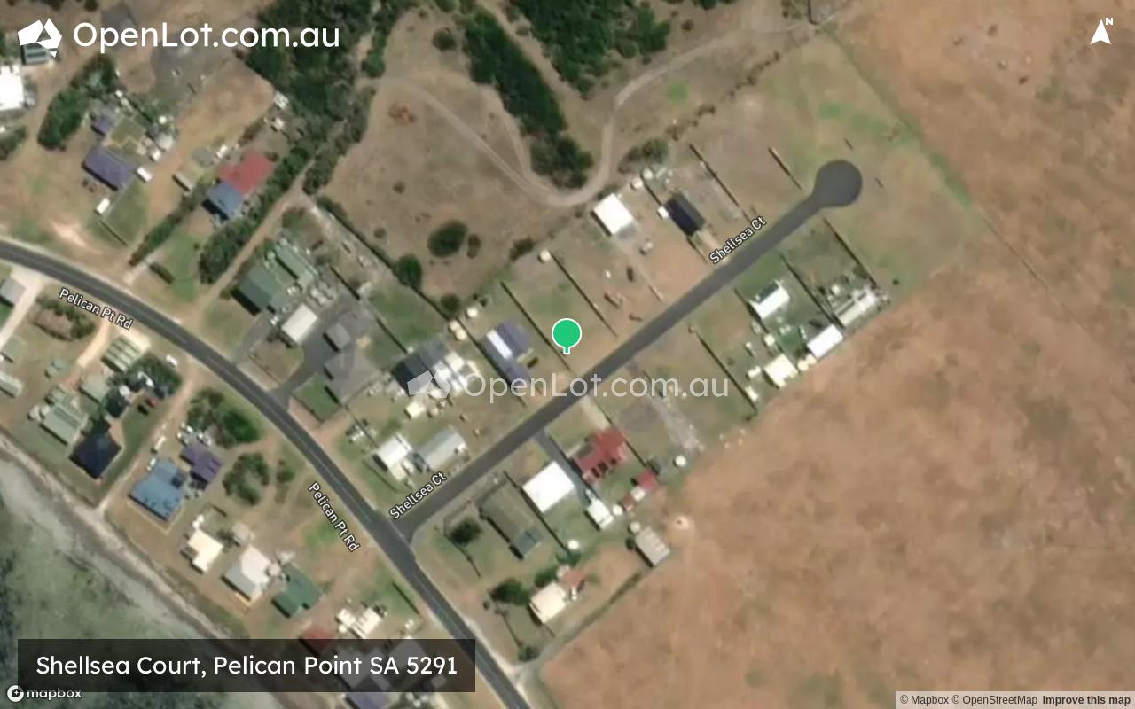Satellite image for Shellsea Court, Pelican Point SA 5291