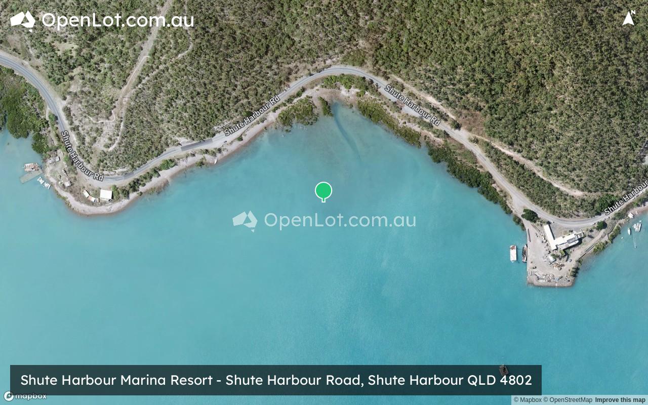 Satellite image for Shute Harbour Marina Resort - Shute Harbour Road, Shute Harbour QLD 4802