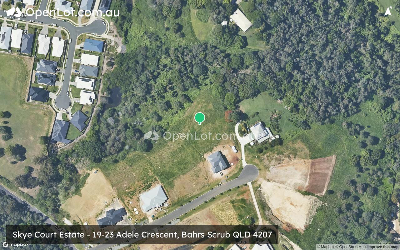 Satellite image for Skye Court Estate - 19-23 Adele Crescent, Bahrs Scrub QLD 4207