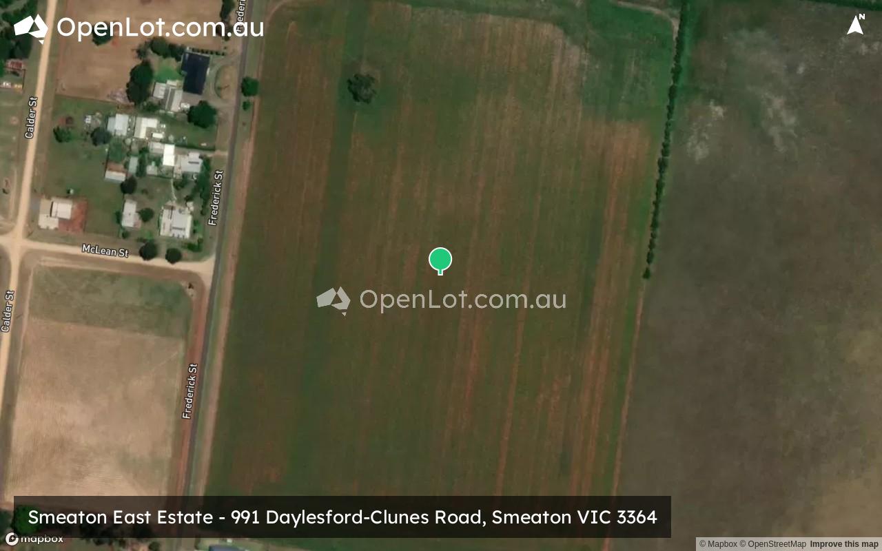 Satellite image for Smeaton East Estate - 991 Daylesford-Clunes Road, Smeaton VIC 3364