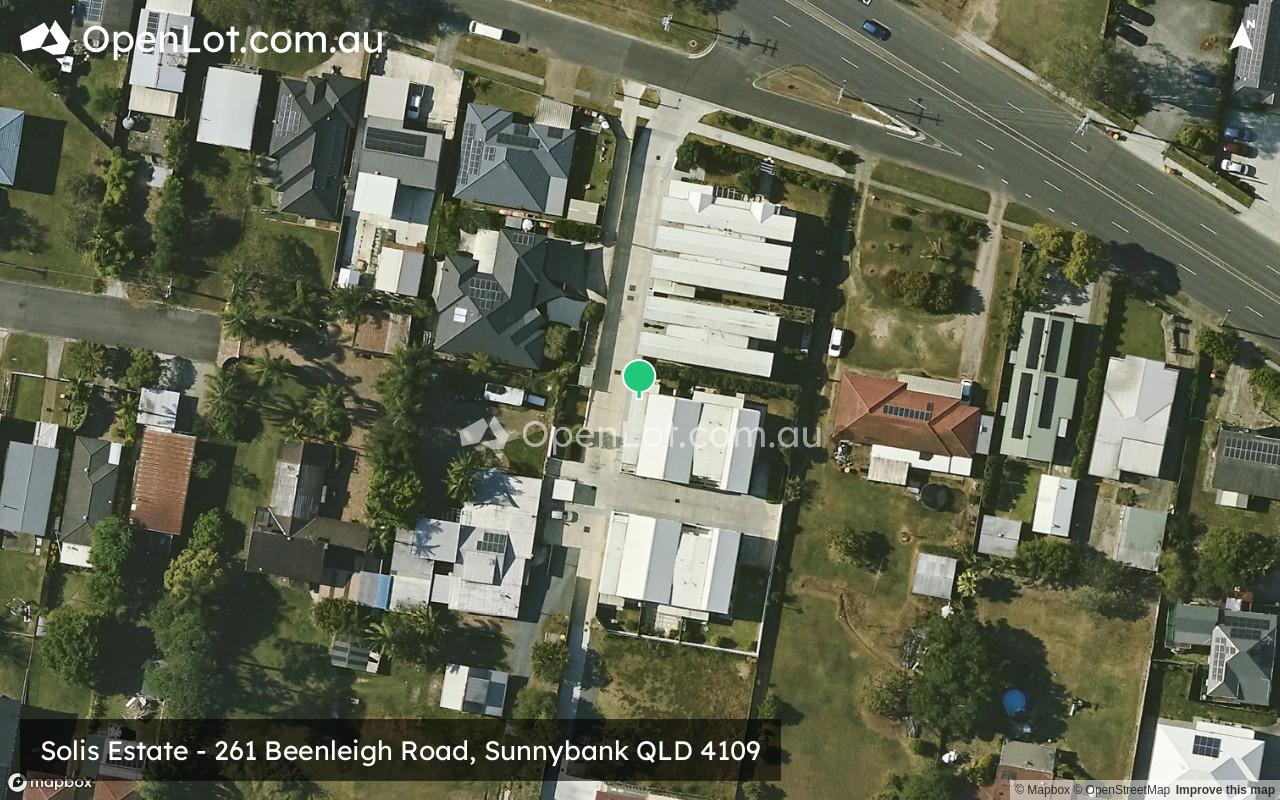 Satellite image for Solis Estate - 261 Beenleigh Road, Sunnybank QLD 4109