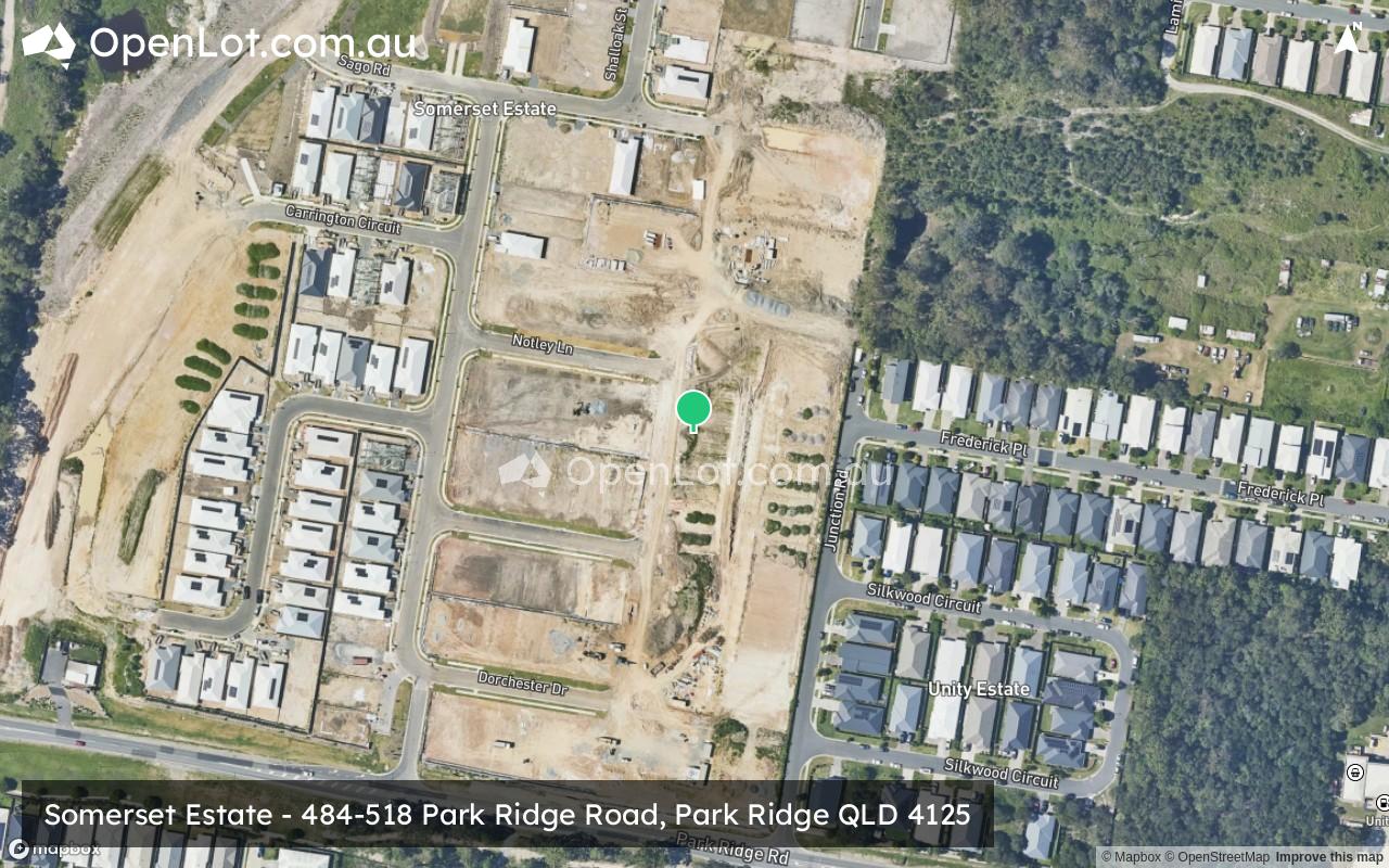 Satellite image for Somerset Estate - 484-518 Park Ridge Road, Park Ridge QLD 4125