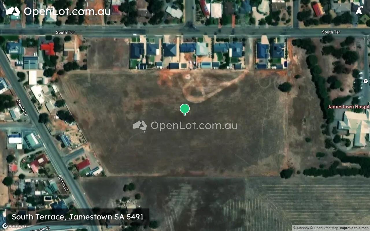 Satellite image for South Terrace, Jamestown SA 5491