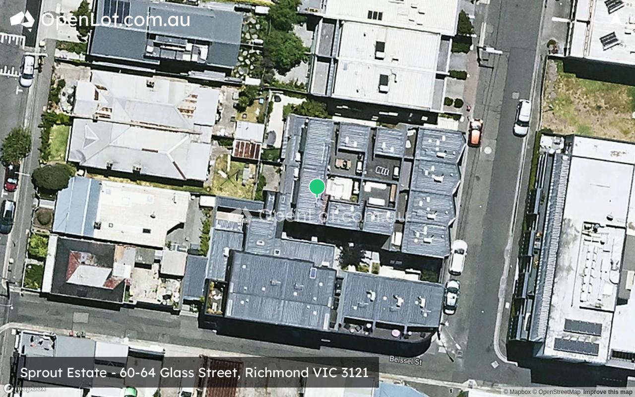 Satellite image for Sprout Estate - 60-64 Glass Street, Richmond VIC 3121