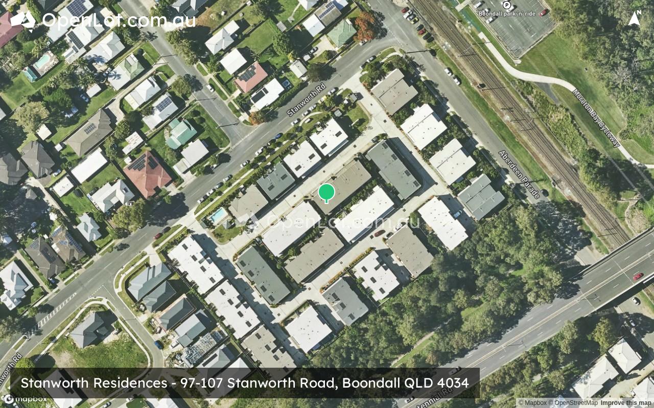 Satellite image for Stanworth Residences - 97-107 Stanworth Road, Boondall QLD 4034