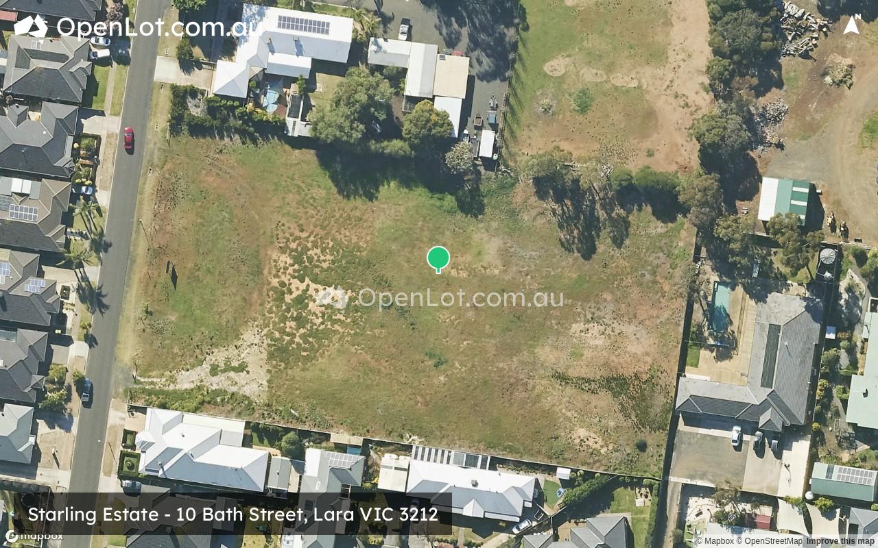 Satellite image for Starling Estate - 10 Bath Street, Lara VIC 3212