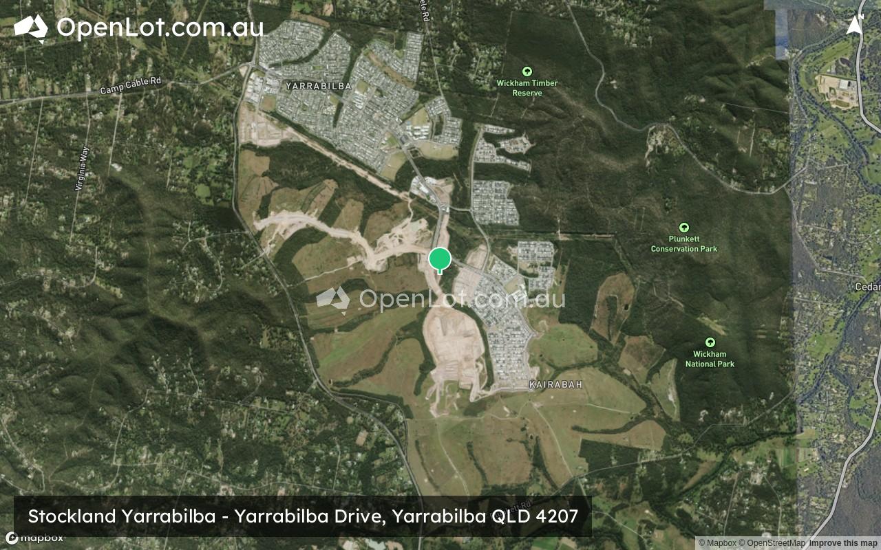 Satellite image for Stockland Yarrabilba - Yarrabilba Drive, Yarrabilba QLD 4207