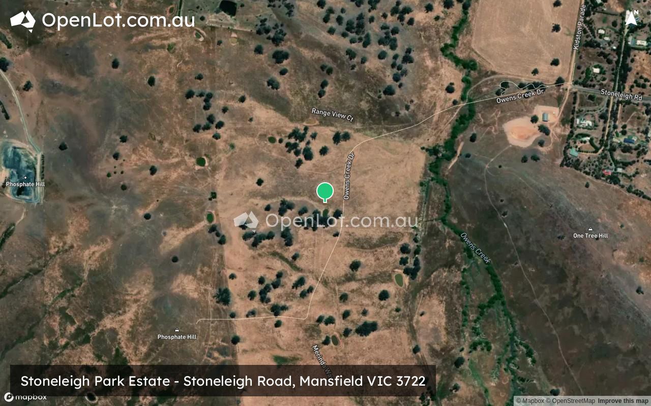 Satellite image for Stoneleigh Park Estate - Stoneleigh Road, Mansfield VIC 3722
