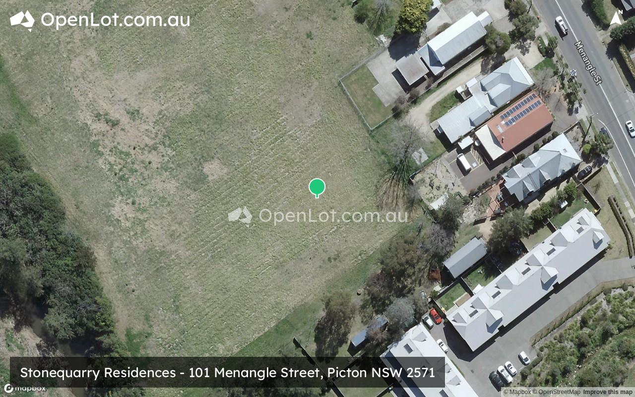 Satellite image for Stonequarry Residences - 101 Menangle Street, Picton NSW 2571