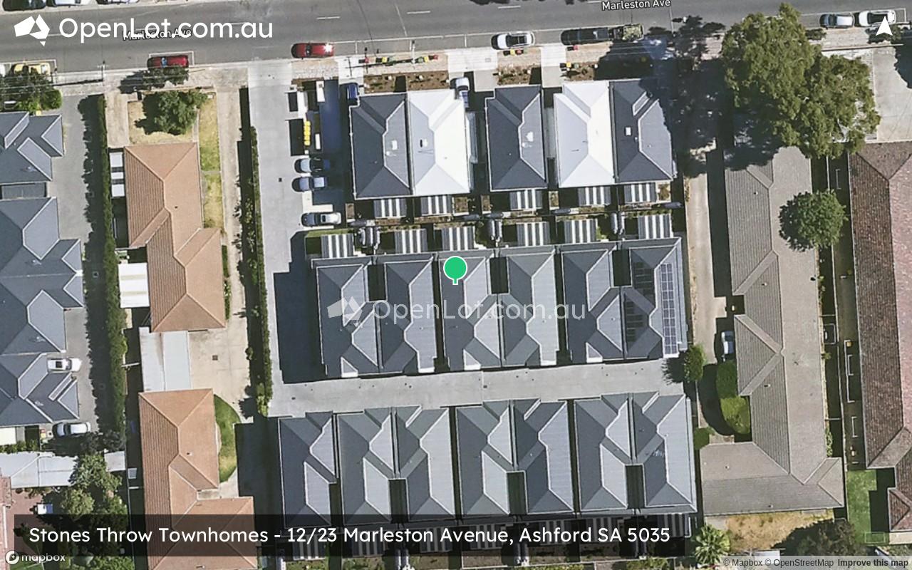 Satellite image for Stones Throw Townhomes - 12/23 Marleston Avenue, Ashford SA 5035