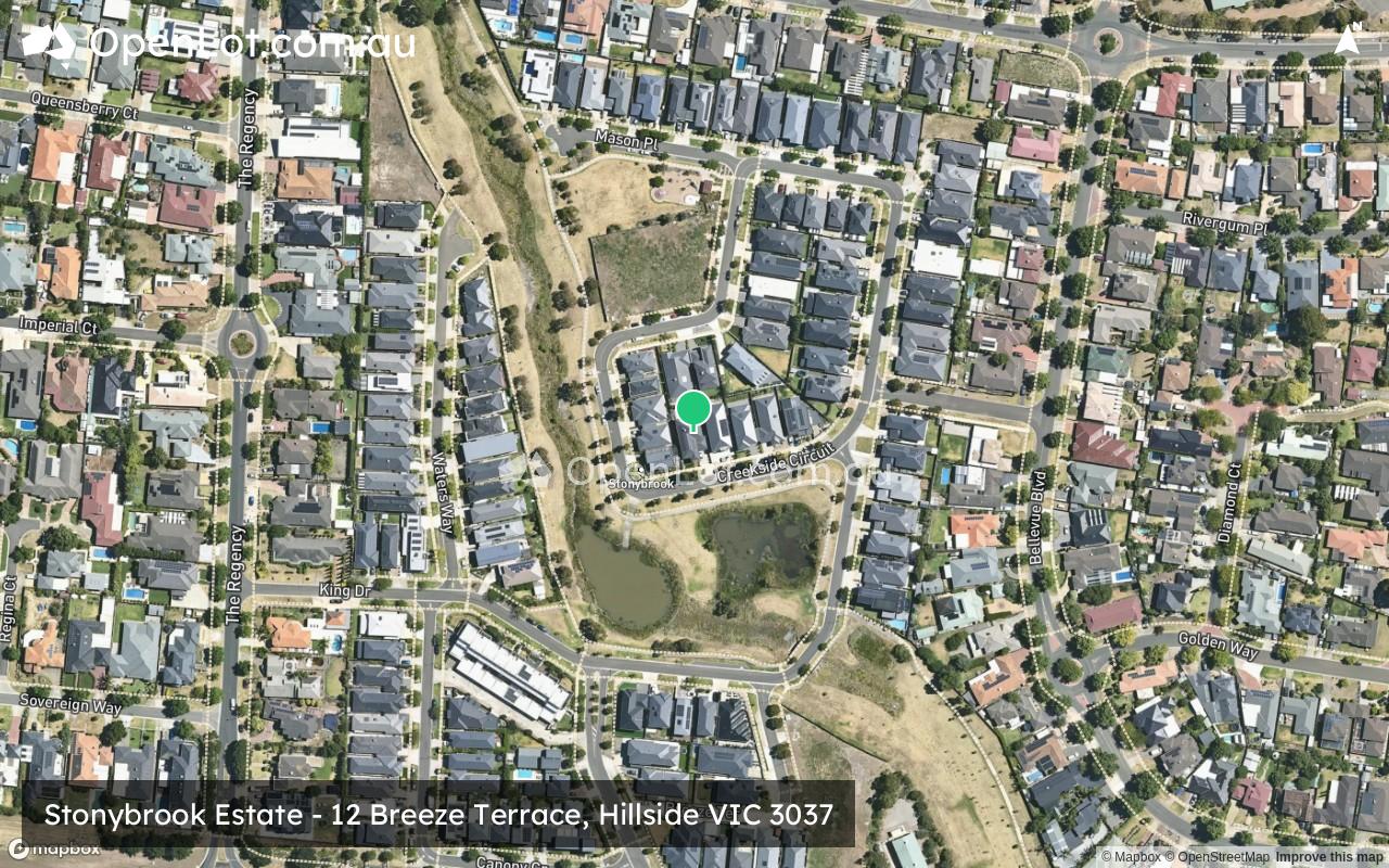 Satellite image for Stonybrook Estate - 12 Breeze Terrace, Hillside VIC 3037