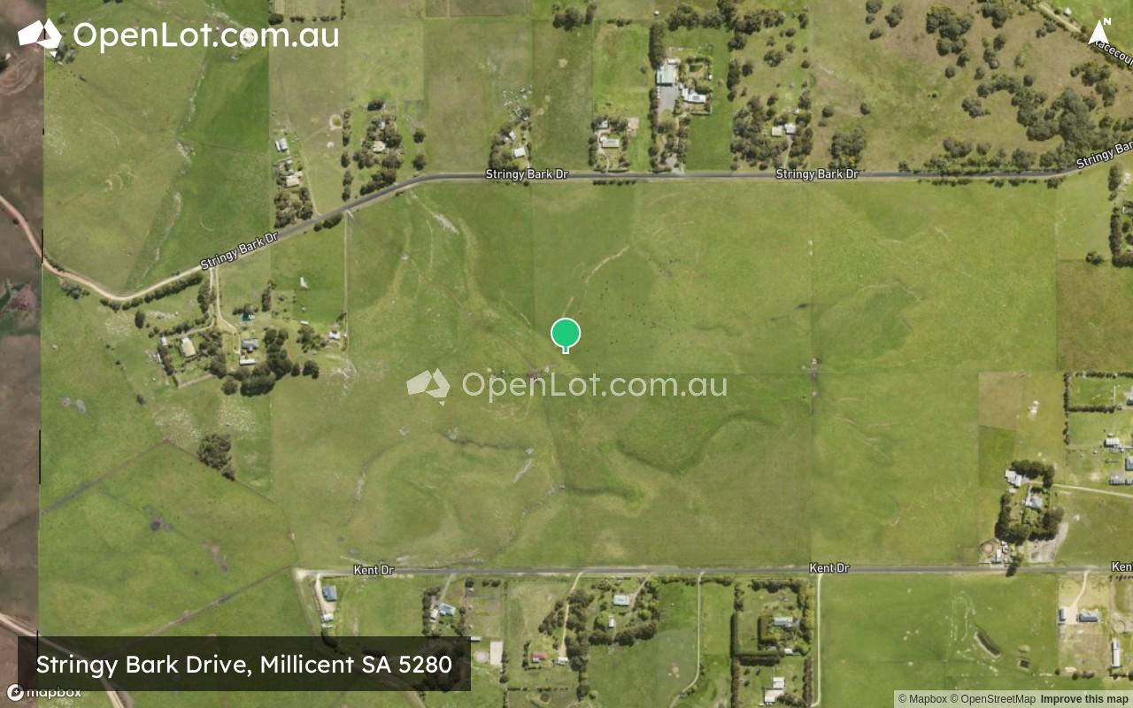Satellite image for Stringy Bark Drive, Millicent SA 5280