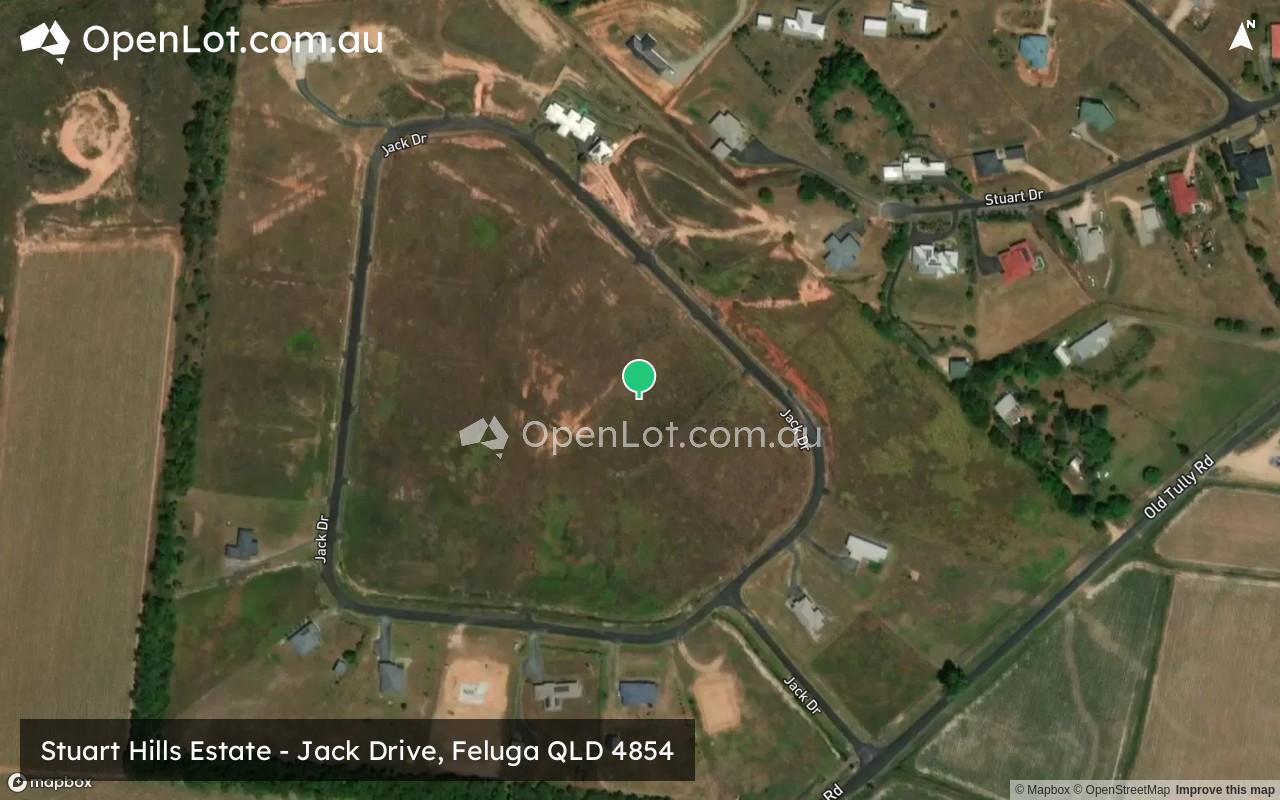Satellite image for Stuart Hills Estate - Jack Drive, Feluga QLD 4854