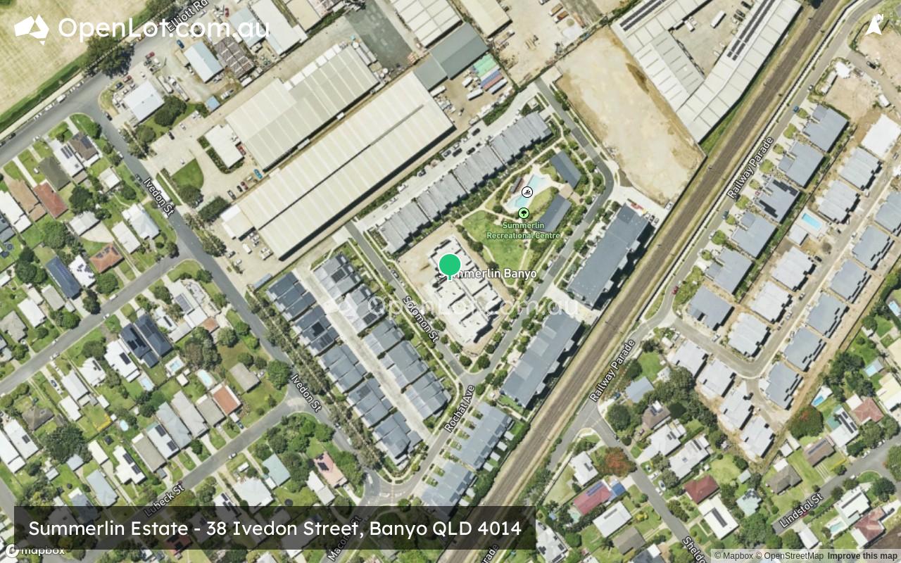 Satellite image for Summerlin Estate - 38 Ivedon Street, Banyo QLD 4014