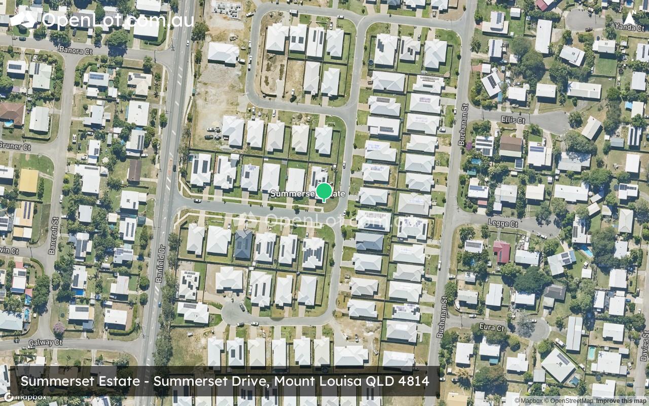Satellite image for Summerset Estate - Summerset Drive, Mount Louisa QLD 4814