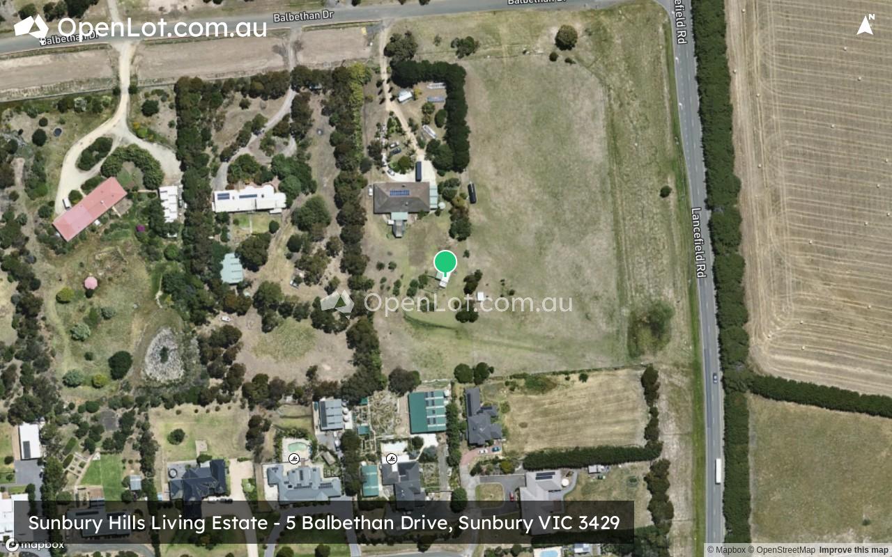 Satellite image for Sunbury Hills Living Estate - 5 Balbethan Drive, Sunbury VIC 3429