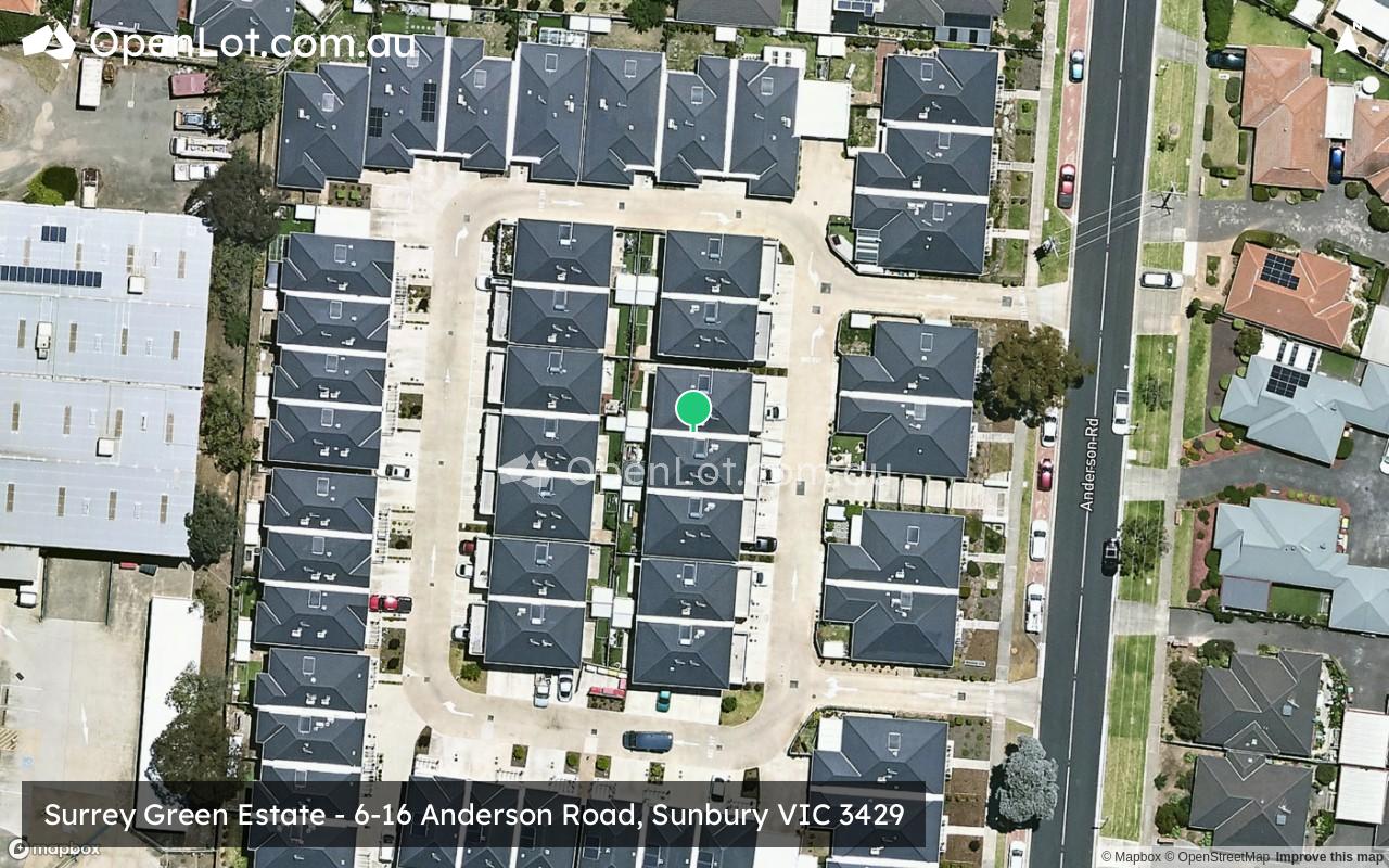 Satellite image for Surrey Green Estate - 6-16 Anderson Road, Sunbury VIC 3429