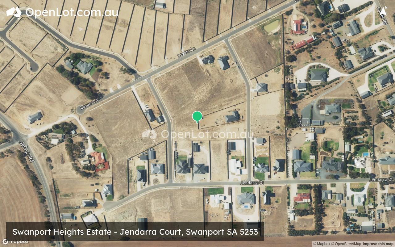 Satellite image for Swanport Heights Estate - Jendarra Court, Swanport SA 5253